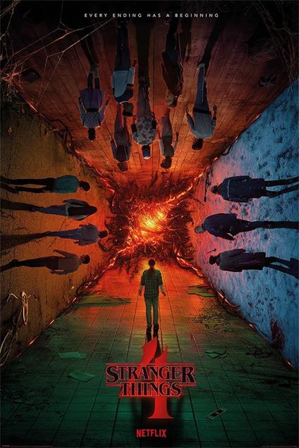 Poster Stranger Things 4 Every Ending