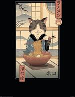 Poster Vincent Trinidad Neko Ramen Ukiyoe