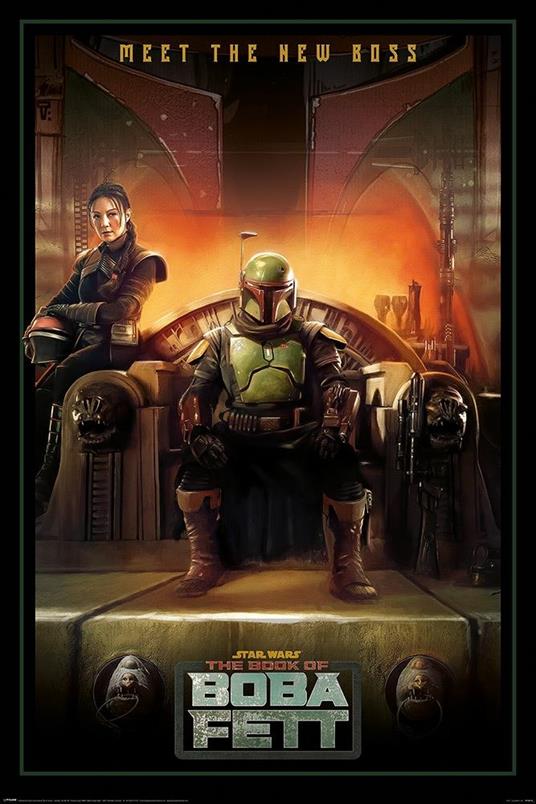 Poster Star Wars The Book of Boba Fett