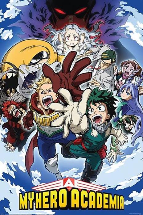 Poster Maxi 61X91,5 Cm. My Hero Academia: Pyramid - Reach Up - 2