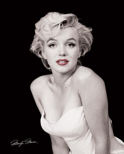 Poster Marilyn Monroe. Red Lips