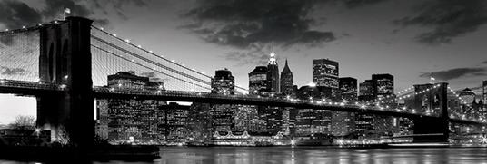 Poster Brooklyn Bridge At Dusk