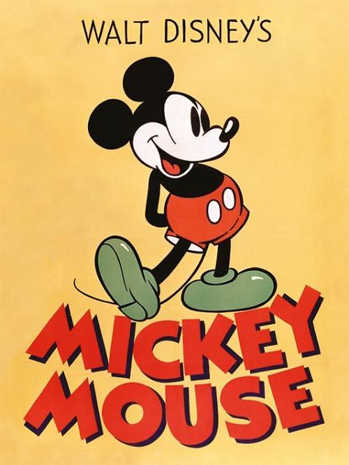 Stampa Su Tela Mickey Mouse Mickey. 30X40
