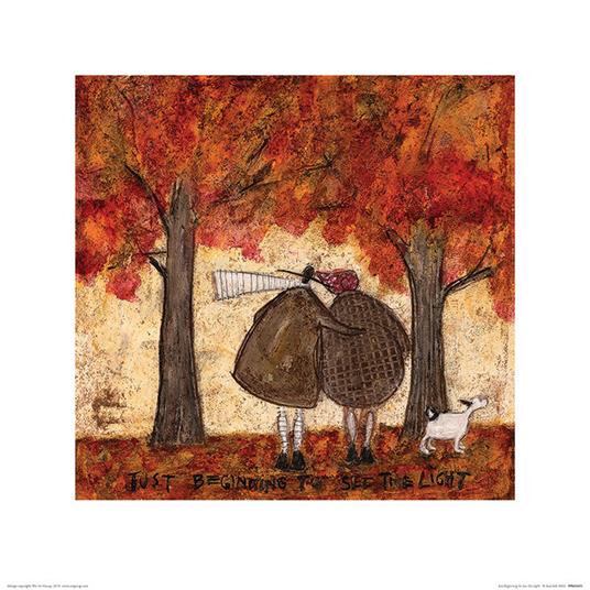 Stampa 40X40 Sam Toft Just Beginning To See The Light