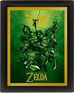 Poster Lenticolare 3D Legend Of Zelda. Link