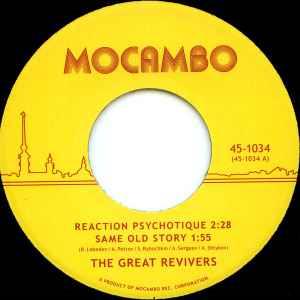 Reaction Psychotique - Vinile 7'' di Great Revivers