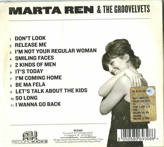 Stop Look Listen - CD Audio di Groovelvets,Marta Ren - 2