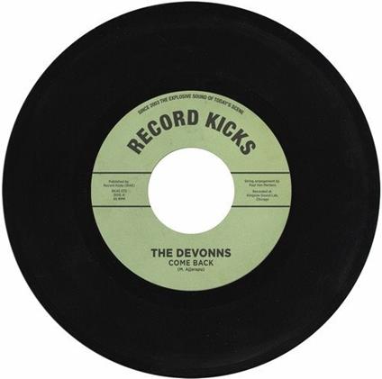 Come Back - Vinile 7'' di Devonns