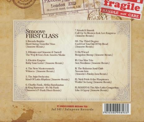 First Class - CD Audio di Smoove - 2