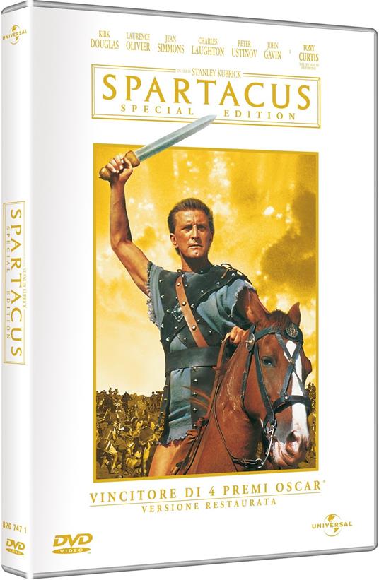 Spartacus (2 DVD)<span>.</span> Special Edition di Stanley Kubrick - DVD