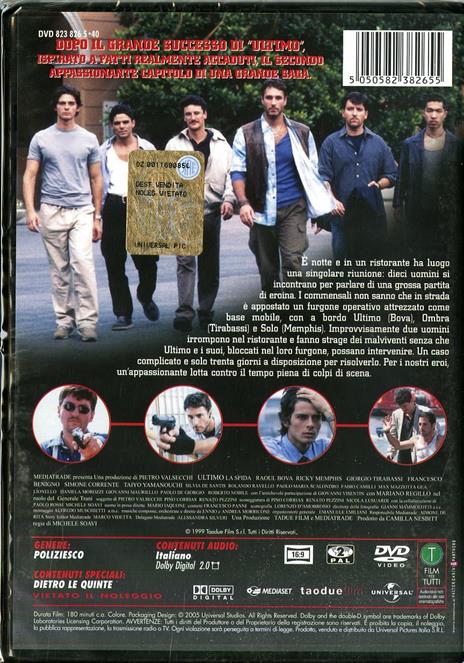 Ultimo 2. La sfida di Michele Soavi - DVD - 2