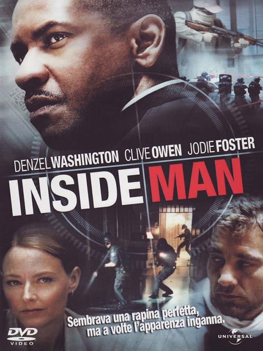 Inside Man di Spike Lee - DVD