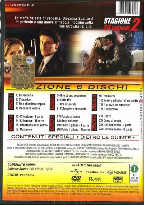 Distretto di polizia. Stagione 2 (6 DVD) di Antonio Luigi Grimaldi - DVD - 2