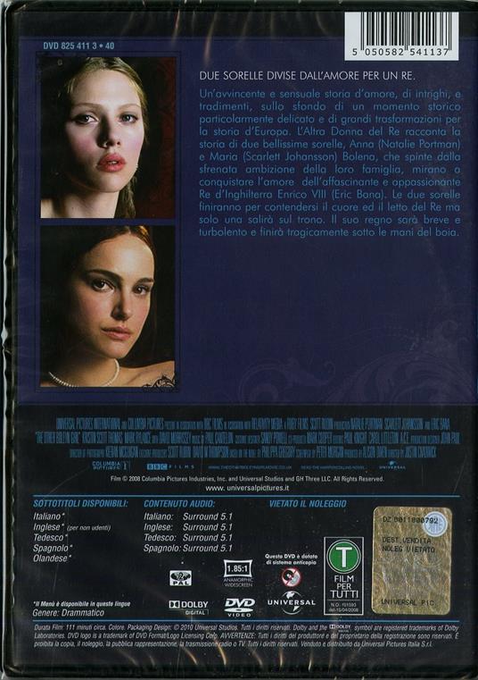 L' altra donna del re di Justin Chadwick - DVD - 2