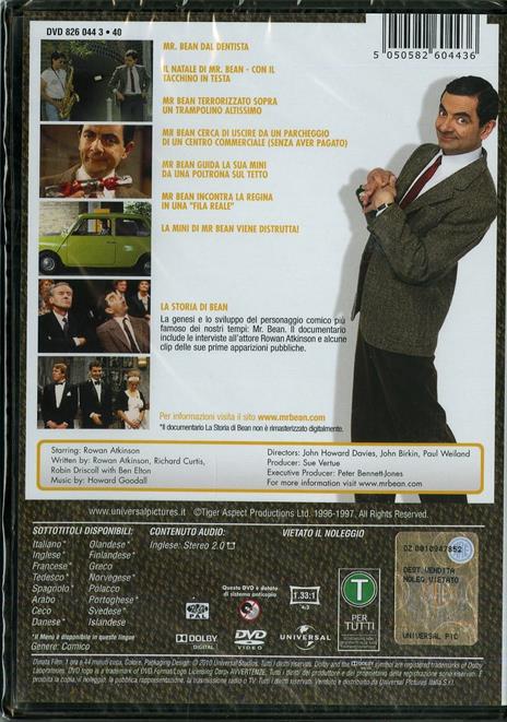 Mr. Bean. Vol. 4 di John Howard Davies - DVD - 2