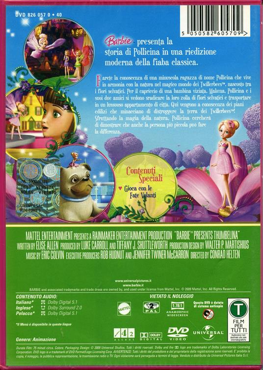 Barbie presenta Pollicina - DVD - 2