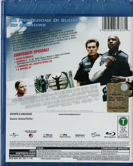 Inside Man di Spike Lee - Blu-ray - 2