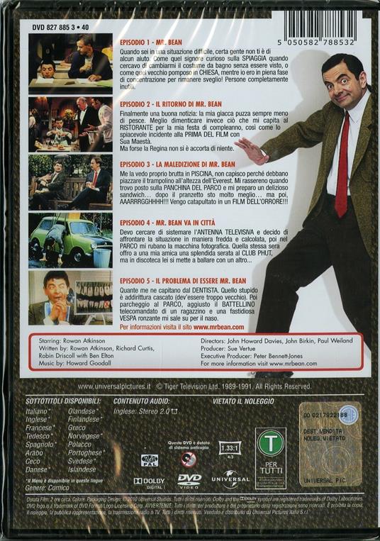 Mr. Bean. Vol. 1 di John Howard Davies - DVD - 2