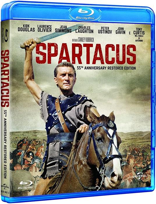 Spartacus<span>.</span> Edizione 55° anniversario di Stanley Kubrick - Blu-ray