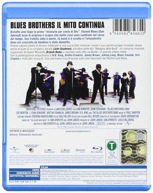 Blues Brothers, il mito continua di John Landis - Blu-ray - 2