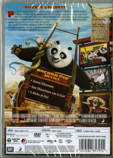 Kung Fu Panda 2 di Jennifer Yuh Nelson - DVD - 2
