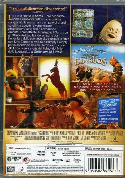 Il gatto con gli stivali di Chris Miller - DVD - 2