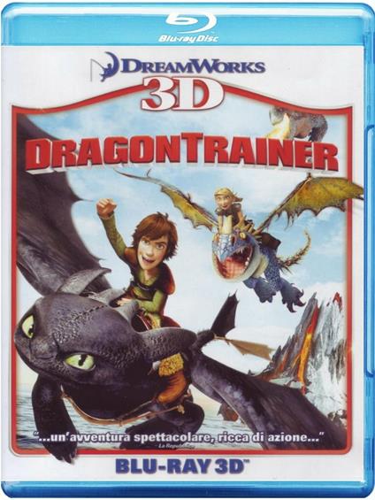 Dragon Trainer 3D (Blu-ray + Blu-ray 3D) di Dean DeBlois,Chris Sanders