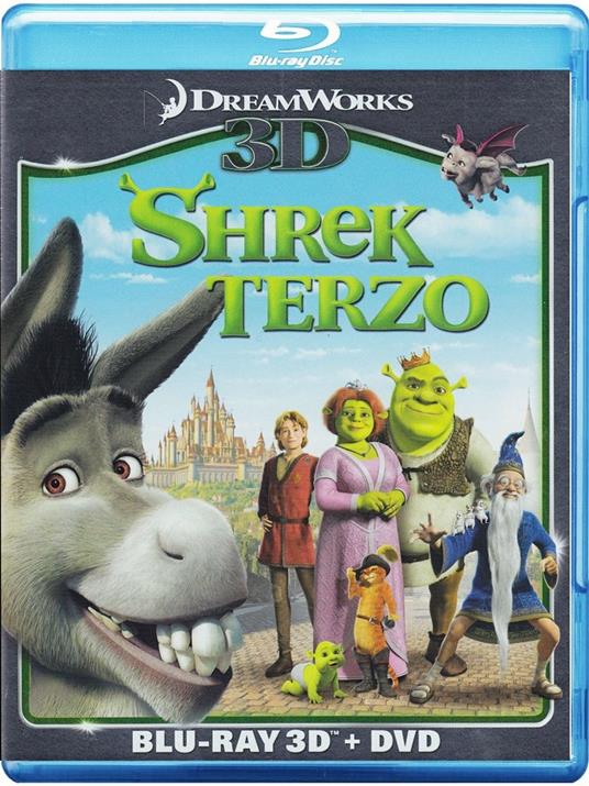 Shrek terzo. 3D (DVD + Blu-ray 3D) di Raman Hui,Chris Miller