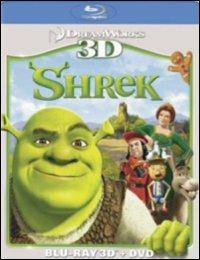 Shrek 3D (DVD + Blu-ray 3D) di Andrew Adamson,Victoria Jensen - DVD + Blu-ray 3D