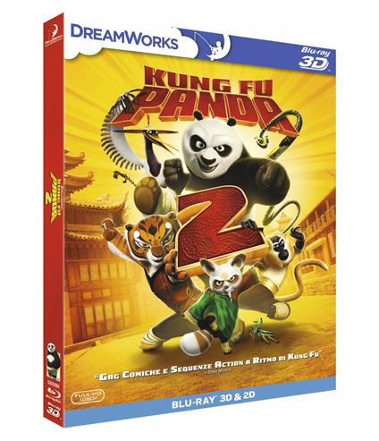 Kung Fu Panda 2. 3D (Blu-ray + Blu-ray 3D) di Jennifer Yuh Nelson