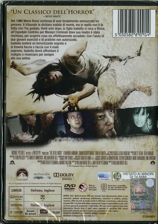 L' altra faccia del diavolo di William Brent Bell - DVD - 2