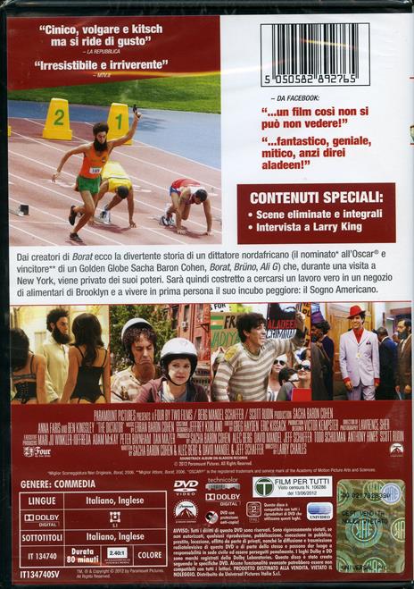 Il dittatore di Larry Charles - DVD - 2