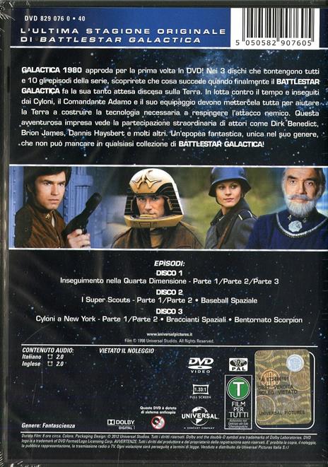 Galactica 1980 (3 DVD) - DVD - 2
