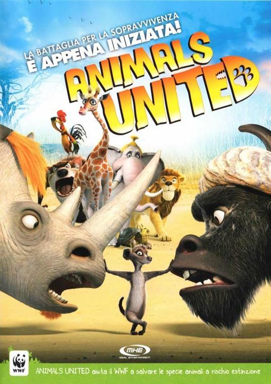 Animals united (2 DVD) di Reinhard Klooss,Holger Tappe - DVD