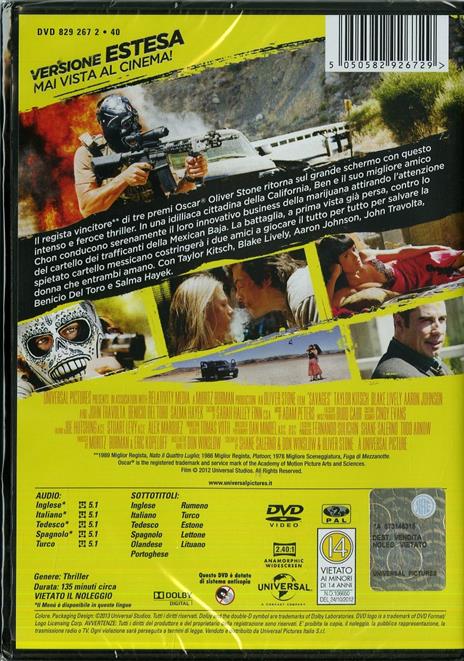 Le belve (DVD) di Oliver Stone - DVD - 2