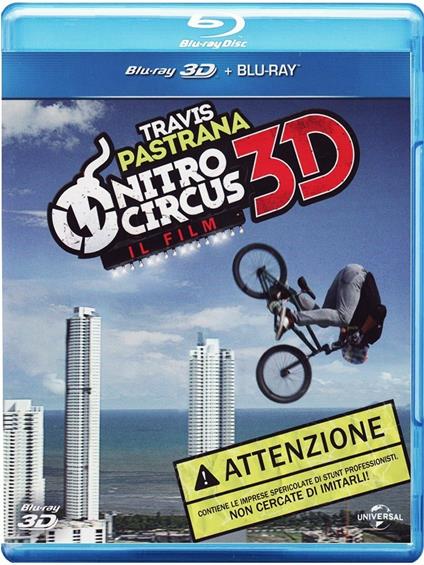 Nitro Circus. The Movie 3D (Blu-ray + Blu-ray 3D) di Gregg Godfrey,Jeremy Rawle