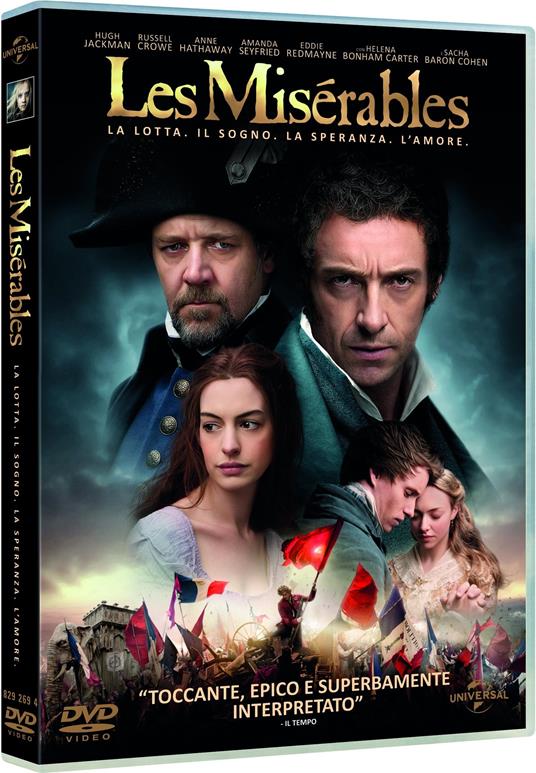 Les Misérables di Tom Hooper - DVD