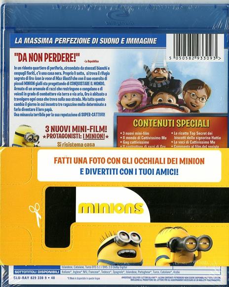 Cattivissimo Me di Pierre Coffin,Chris Renaud - Blu-ray - 2