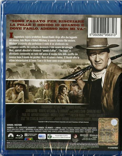 El Dorado (Blu-ray) di Howard Hawks - Blu-ray - 2