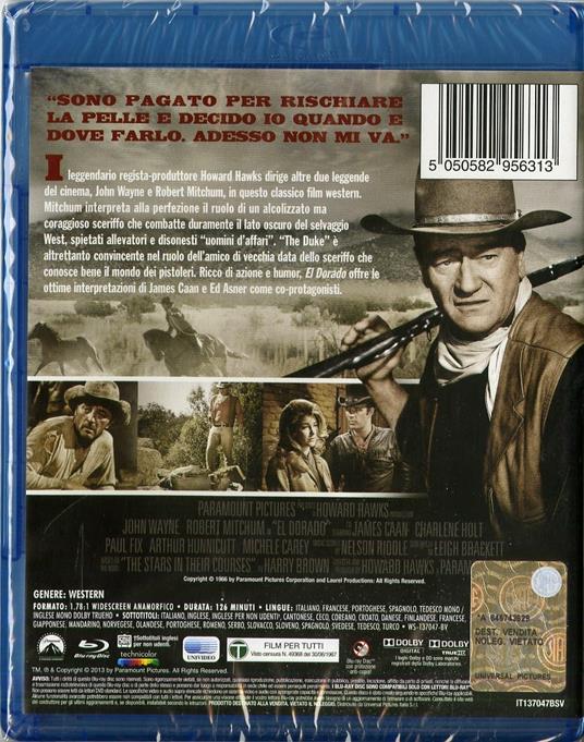 El Dorado (Blu-ray) di Howard Hawks - Blu-ray - 2