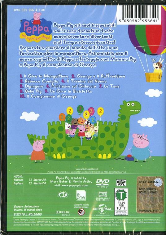 Peppa Pig. Il giro in mongolfiera e altre storie di Neville Astley,Mark Baker - DVD - 2