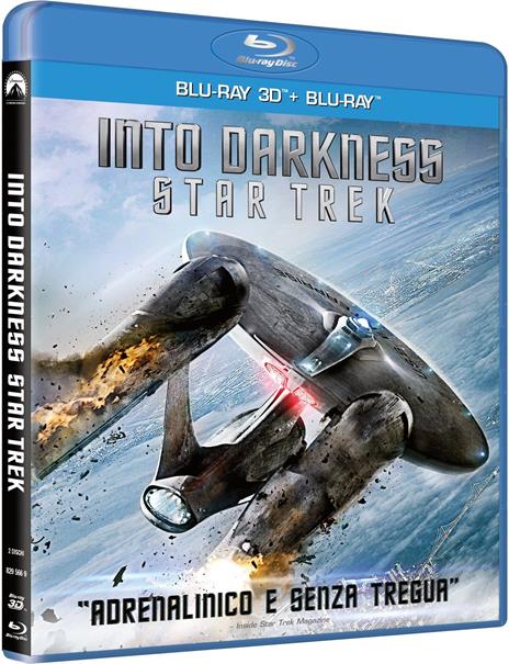 Into Darkness. Star Trek 3D (Blu-ray + Blu-ray 3D) di J. J. Abrams