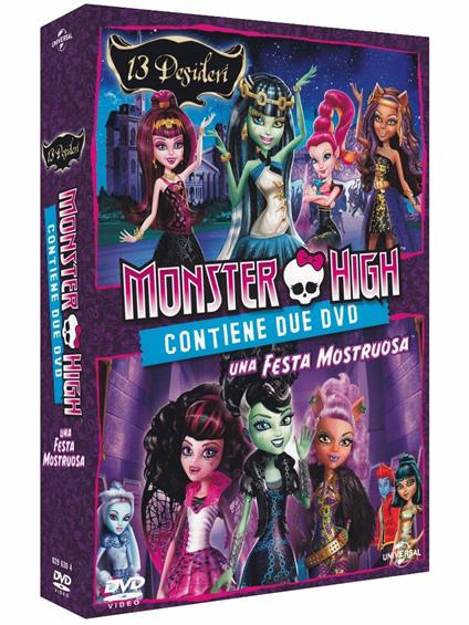 Monster High. Una festa mostruosa. 13 desideri (2 DVD)