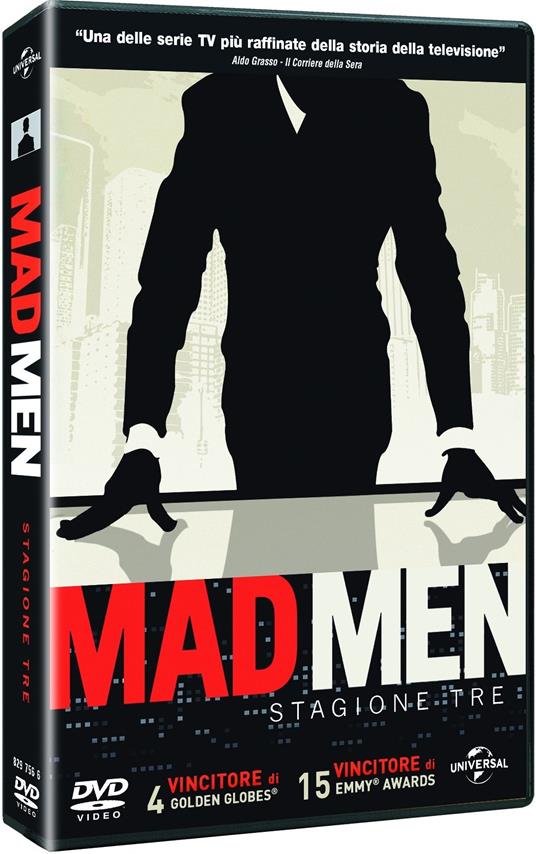 Mad Men. Stagione 3 (4 DVD) di Phil Abraham,Jennifer Getzinger,Michael Uppendahl - DVD