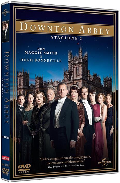 Downton Abbey. Stagione 3 (Serie TV ita) (4 DVD) di Ashley Pearce,Andy Goddard,Brian Kelly - DVD
