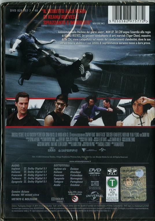 Man of Tai Chi di Keanu Reeves - DVD - 2
