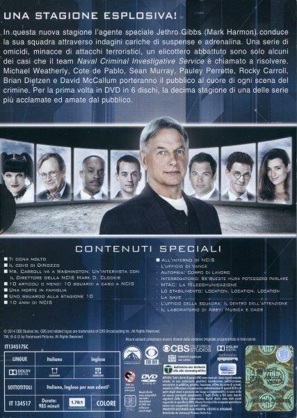 NCIS. Naval Criminal Investigative Service. Stagione 10 (8 DVD) di Tony Wharmby,James Whitmore Jr.,Arvin Brown - DVD - 2