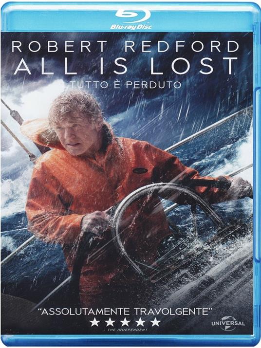 All Is Lost. Tutto è perduto di J. C. Chandor - Blu-ray