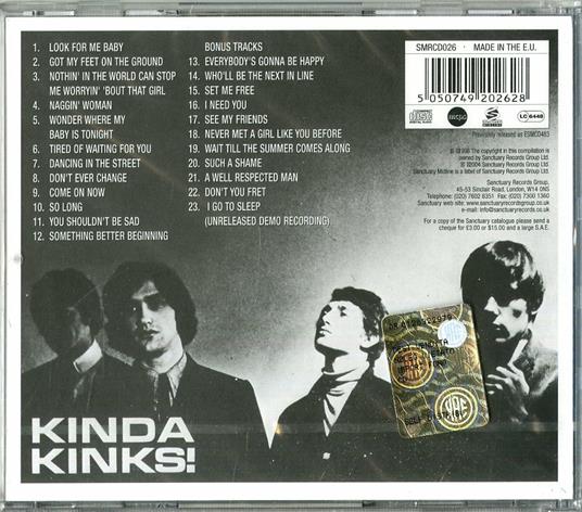 Kinda Kinks - CD Audio di Kinks - 2