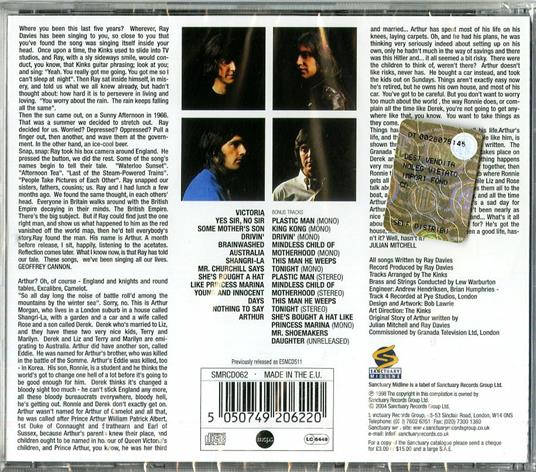 Arthur - CD Audio di Kinks - 2